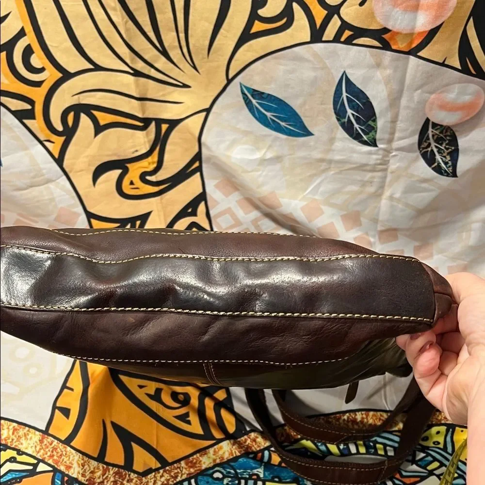Jack Georges Dark Brown Men's Messenger Bag